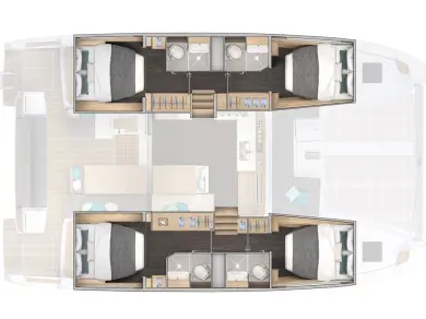 Noleggio Catamarano a Castelli – Lagoon Lagoon 43