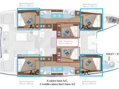 Noleggiare una Lagoon Lagoon 50 a Castelli
