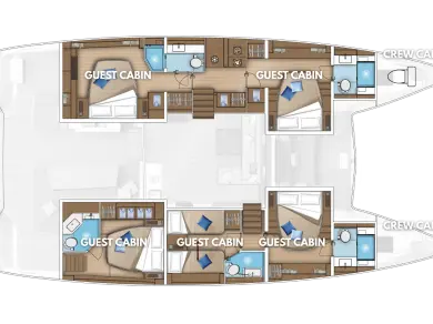 Lagoon Lagoon 55 da affittare a  Castelli