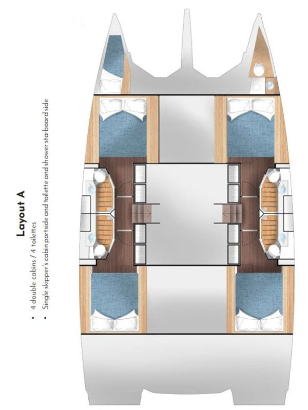 Cervetti Yachts Cervetti 44 - 4 + 1 cab. da affittare a  Primošten