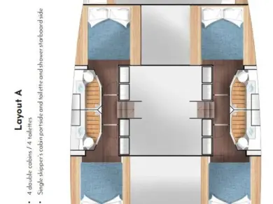 Cervetti Yachts Cervetti 44 - 4 + 1 cab. da affittare a  Primošten