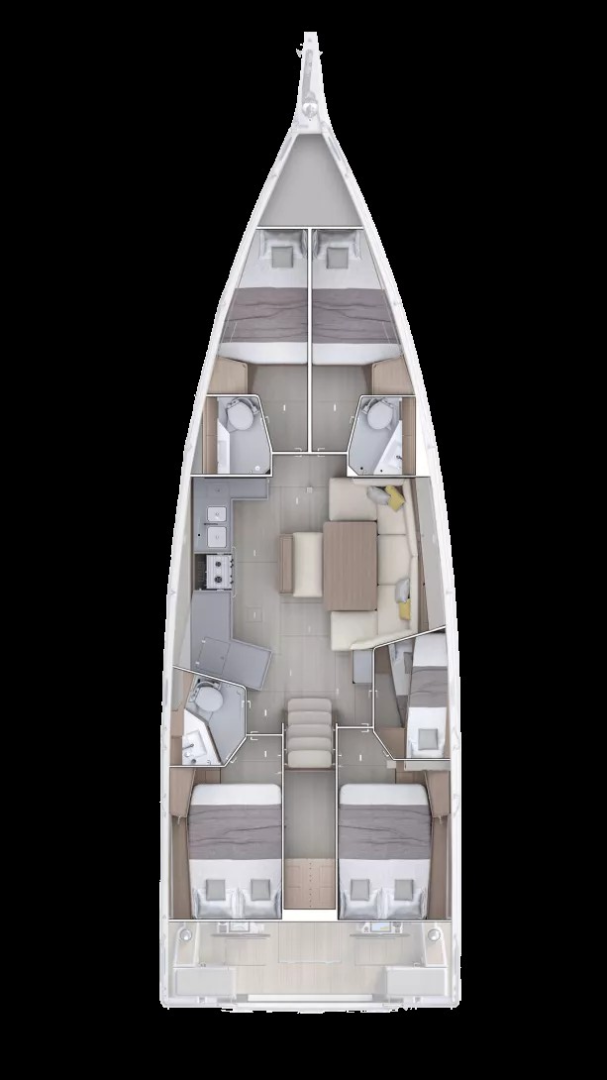 Noleggio Barca a vela a Álimos – Bénéteau Oceanis 47 - 4 cab.