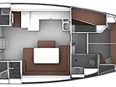 Bavaria Cruiser 51 da affittare a  Skiathos