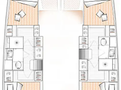 Noleggio Catamarano con o senza skipper Excess a Lefkáda