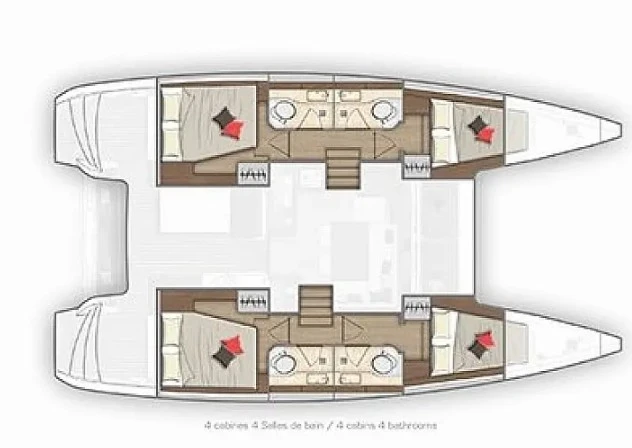 Noleggio Catamarano con o senza skipper Lagoon a Préveza