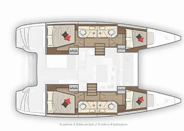 Noleggio Catamarano con o senza skipper Lagoon a Préveza
