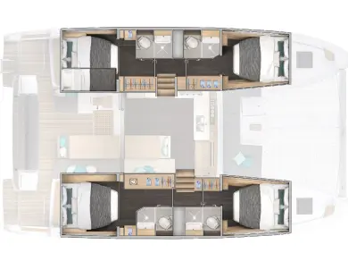 Noleggio Catamarano Lagoon con patente nautica