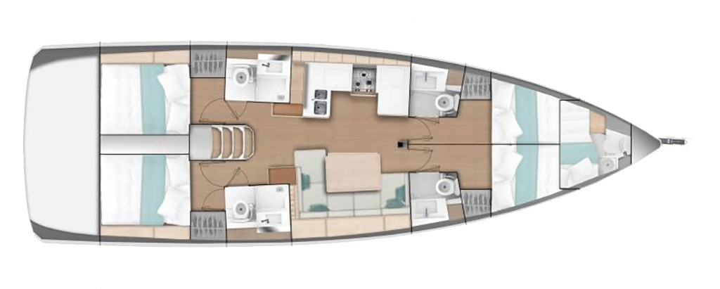 Noleggiare una Jeanneau Sun Odyssey 490 a Piso Livadi