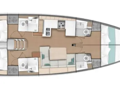 Noleggio Barca a vela a Nydri – Jeanneau Sun Odyssey 490