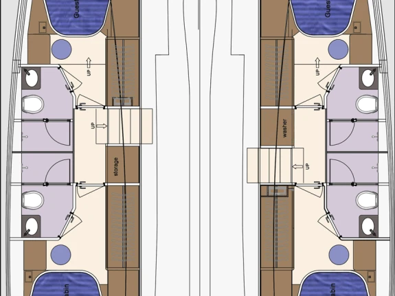 Noleggio barche HeySea Seaview 50 a Marsh Harbour su Samboat