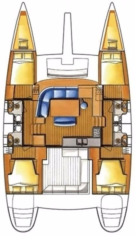 Noleggio barche Lagoon Lagoon 400 S2 a Ko Samui (Koh Samui) su Samboat
