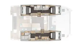 Noleggio Catamarano Lagoon con patente nautica