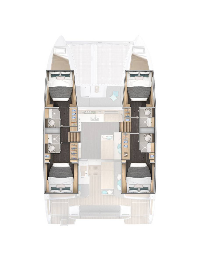 Catamarano a noleggio a Rogosnizza al miglior prezzo