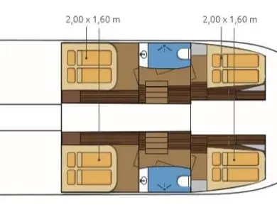 Noleggio barche Fountaine Pajot Fountaine Pajot MY 37 a Primošten su Samboat