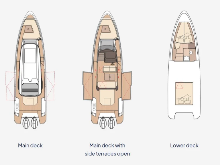 Noleggio barche Saxdor Saxdor 340 GTWA a Sukošan su Samboat