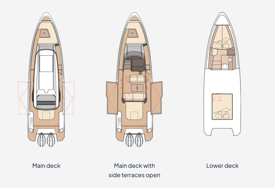 Noleggio barche Saxdor Saxdor 340 GTWA a Sukošan su Samboat