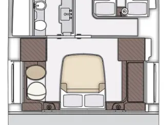 Noleggiare una Azimut Azimut Magellano 66 a Seget Donji