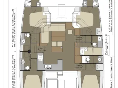 Noleggio barche Dufour Dufour Catamarans 48 Sail a Ibiza Town su Samboat