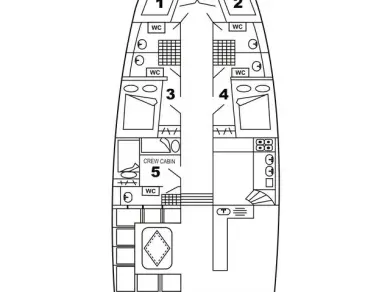 Noleggio Barca a vela a Tivat – Custom Made Sadri Usta 1