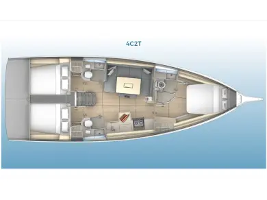 Noleggio barche Cagliari economico Dufour 41