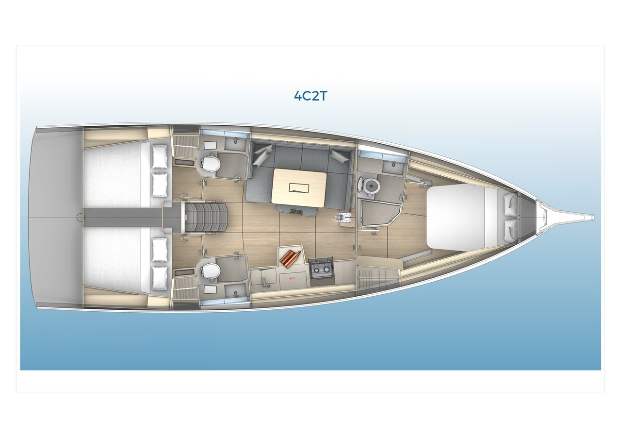 Noleggio Barca a vela a Palermo – Dufour Dufour 41