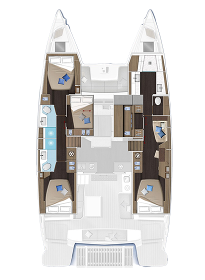 Noleggiare una Lagoon Lagoon 51 a Pola