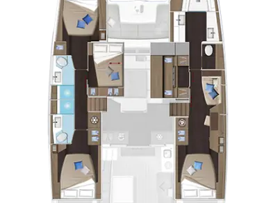 Noleggiare una Lagoon Lagoon 51 a Pola