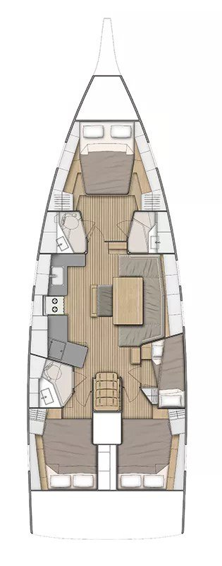 Bénéteau Oceanis 46.1 da affittare a  Préveza
