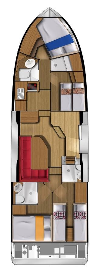 Noleggiare una Houseboat Holidays Italia S.R.L. Minuetto 8 a Casale sul Sile