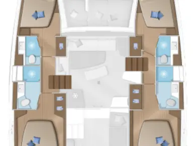 Noleggio Catamarano Lagoon con patente nautica