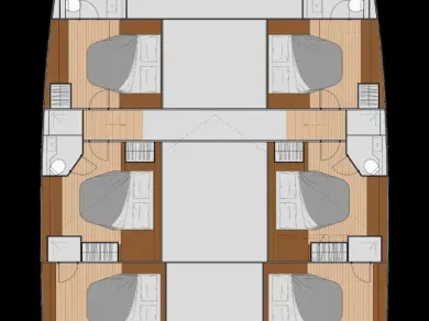 Fountaine Pajot Fountaine Pajot Samana 59 - 6 + 2 cab da affittare a  Procida