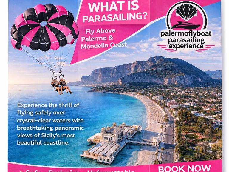 Noleggio barche Palermo economico Parasailing 36