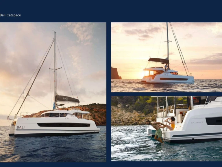 Noleggio Catamarano Bali con patente nautica