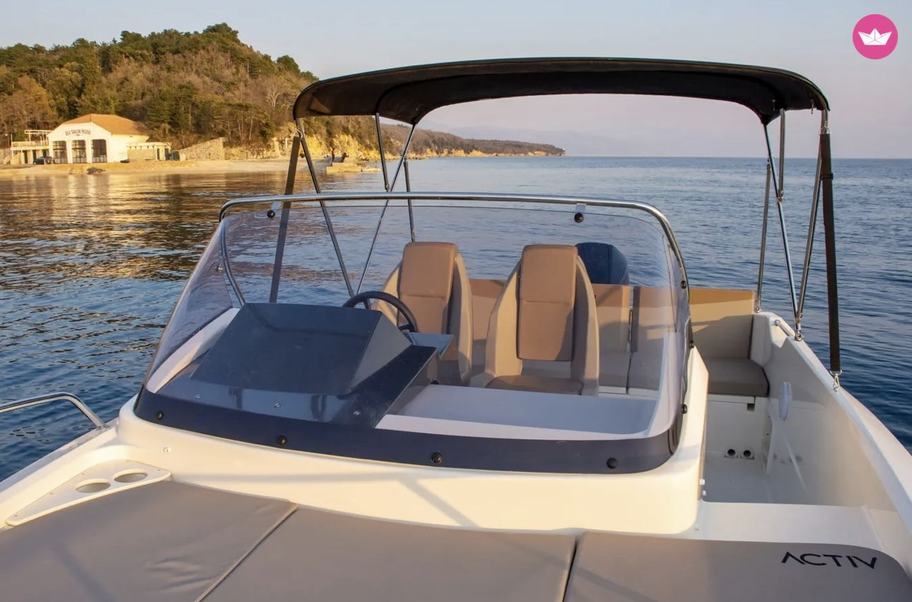 Noleggio a Kolýmpia – Quicksilver Activ 675 Sundeck su SamBoat