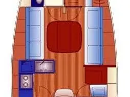 Noleggio Barca a vela Bavaria con patente nautica