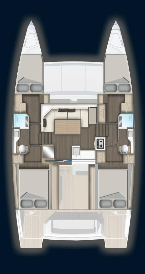 Noleggio Catamarano a Sant Antoni de Portmany – Aventura Aventura 37