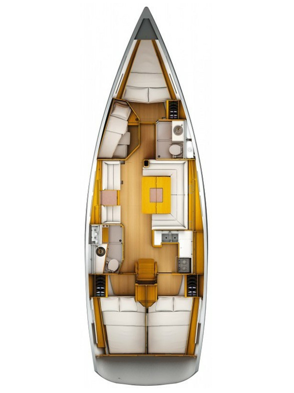 Jeanneau Sun Odyssey 439 da affittare a  San Miguel De Abona