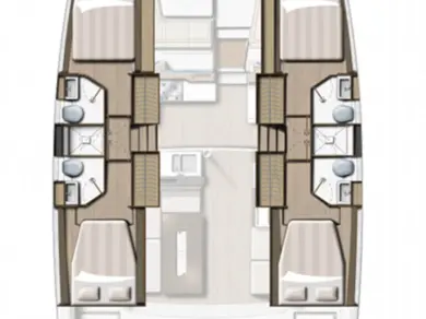 Noleggio Catamarano con o senza skipper Bali a Seget Donji