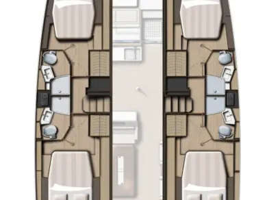 Noleggio Catamarano con o senza skipper Bali a Nassau