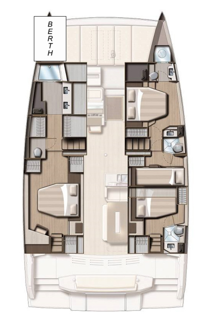Noleggio Catamarano Bali con patente nautica