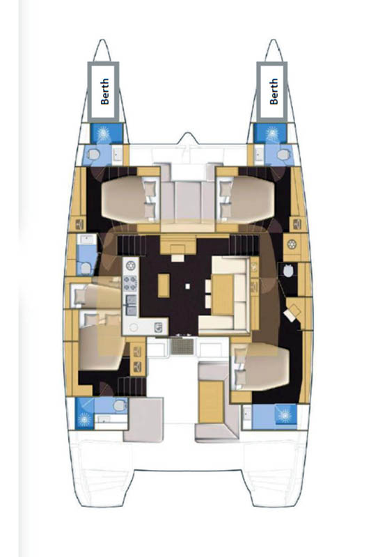 Lagoon Lagoon 52 F da affittare a  Road Town