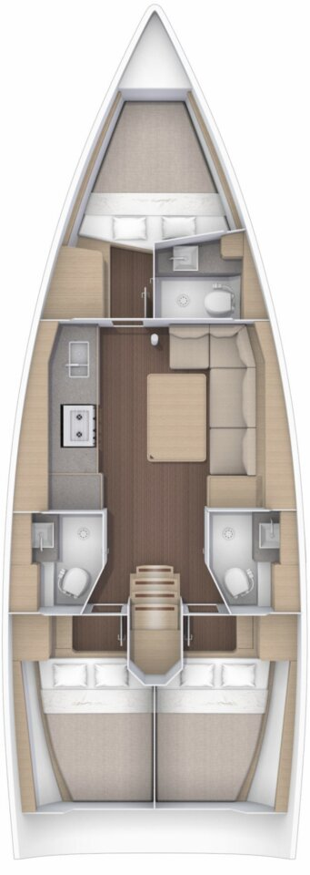 Noleggio barche Dufour Dufour 390 GL a Kos su Samboat