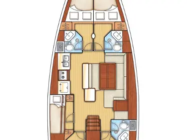 Noleggio barche Bénéteau Oceanis 50 a Vlycho su Samboat