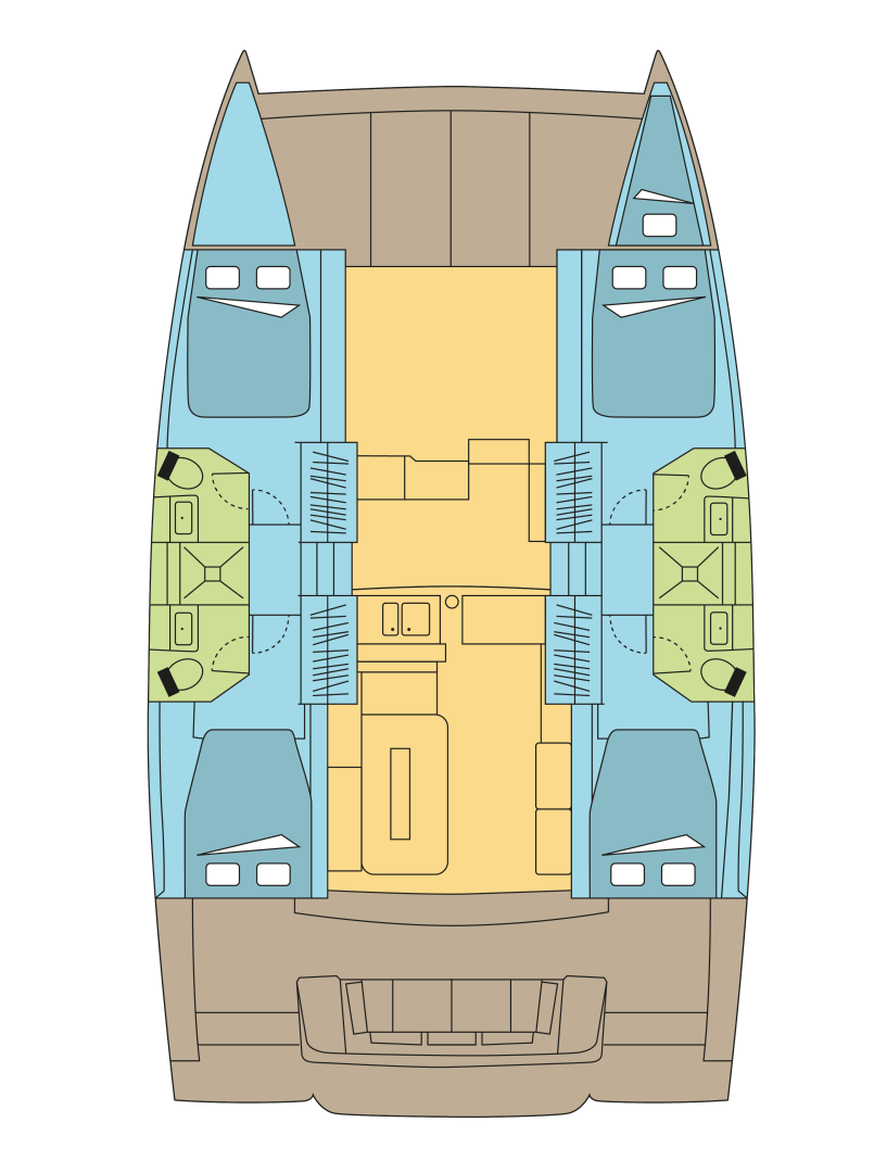 Noleggio Catamarano a Nassau – Bali Bali 4.2