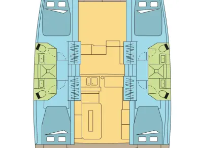 Noleggio Catamarano a Nassau – Bali Bali 4.2