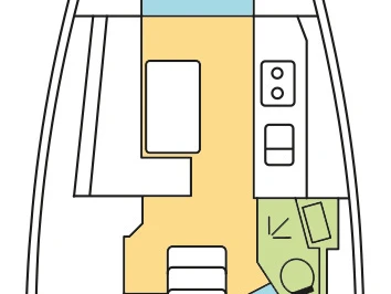 Noleggio Barca a vela a Zaton – Bénéteau Oceanis 38.1