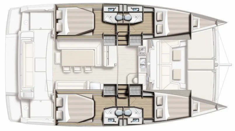 Noleggio Catamarano a Kalkara – Bali Bali 4.1