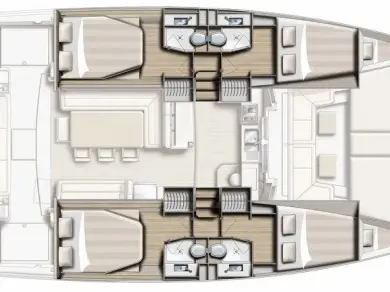 Noleggio Catamarano a Kalkara – Bali Bali 4.1