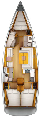 Noleggio barche Jeanneau Sun Odyssey 439 a Lefkáda su Samboat