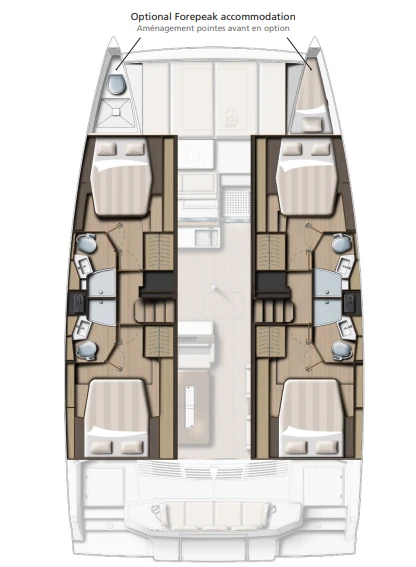 Noleggio Catamarano con o senza skipper Bali a Marsh Harbour